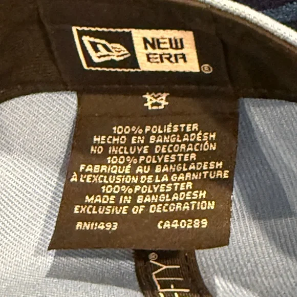 Wilmington Blue Rocks New Era 59fifty Size 7 3/4 MiLB Baseball Blue Hat Cap - Picture 6 of 8